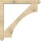 Ekena Millwork Westlake Arts and Crafts Rough Sawn Bracket w/ Offset Brace, Douglas Fir, 6"W x 48"D x 48"H BKT0604X48X48WTL03RDF - alternate 3